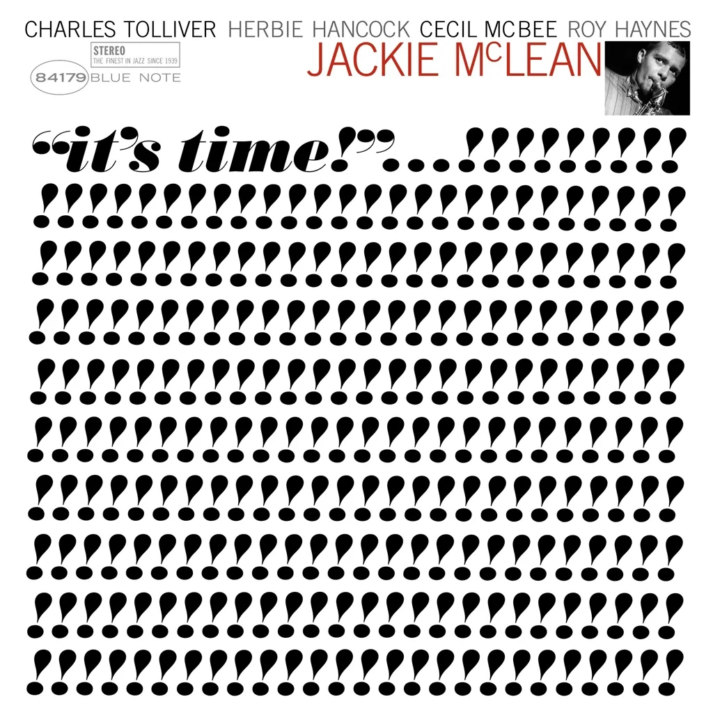 Album artwork for It's Time by Jackie McLean