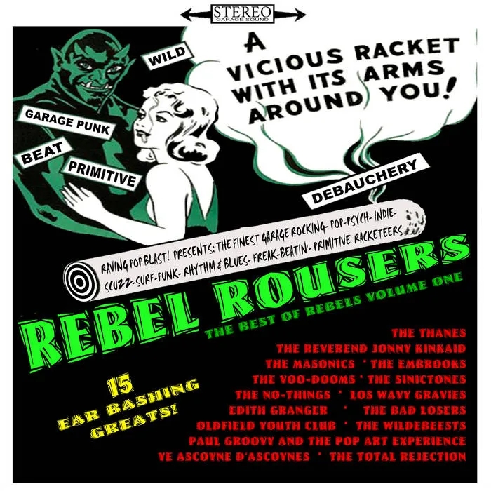 Album artwork for Rebel Rousers (The Best of Rebels Volume 1) by Various