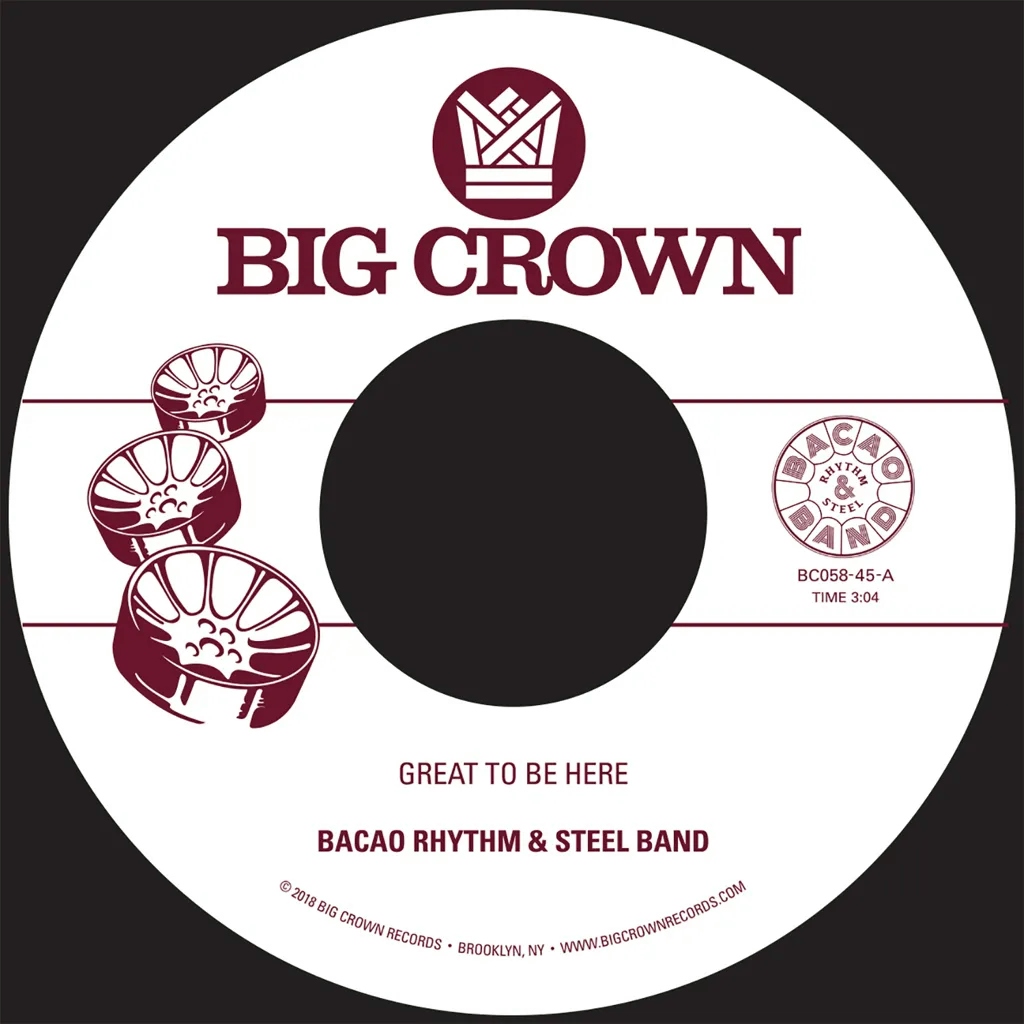 Album artwork for Great To Be Here / All For Tha Cash by Bacao Rhythm and Steel Band