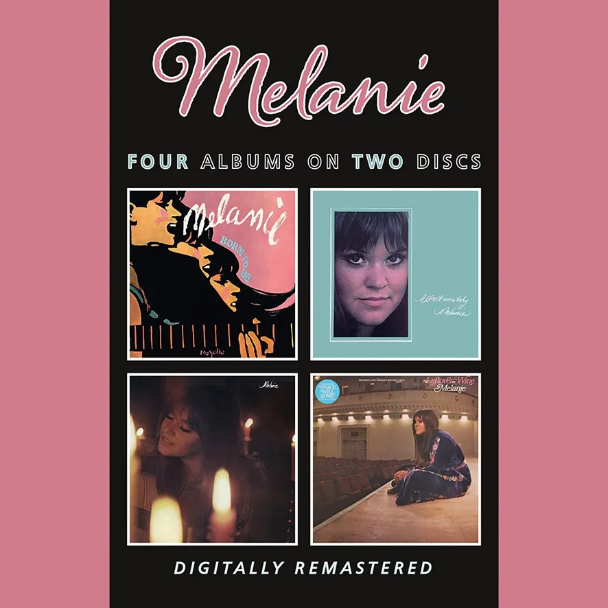 Album artwork for Born To Be/Affectionately Melanie/Candles In The Rain/Leftover Wine by Melanie
