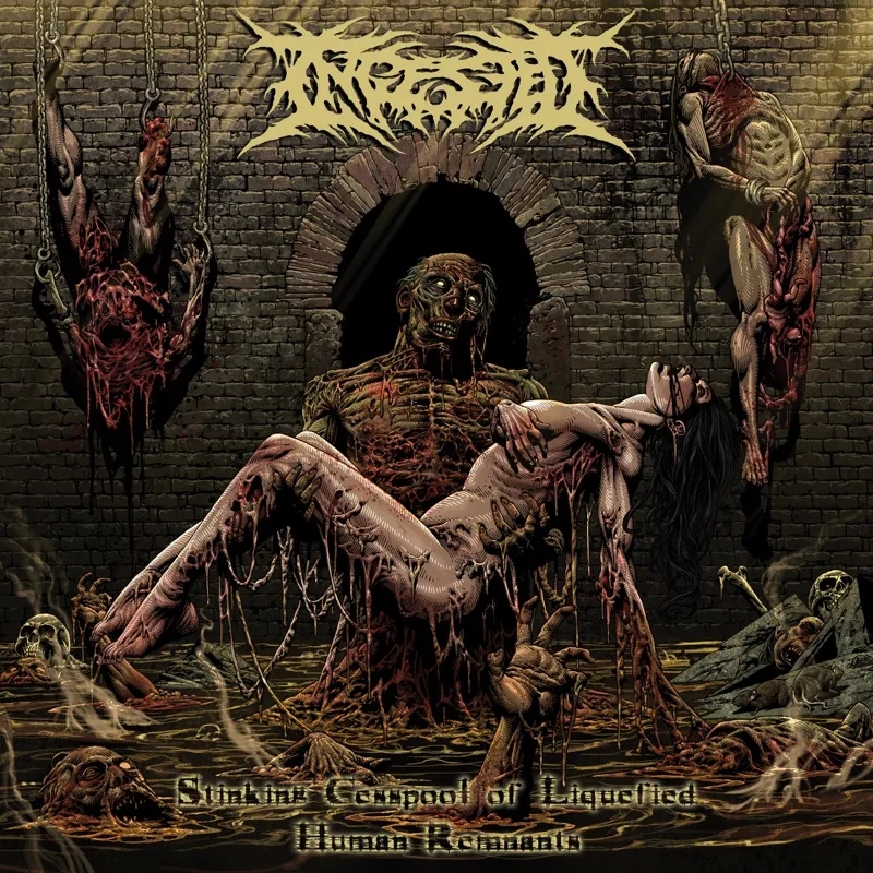Album artwork for Stinking Cesspool of Liquified Human Remnants by Ingested