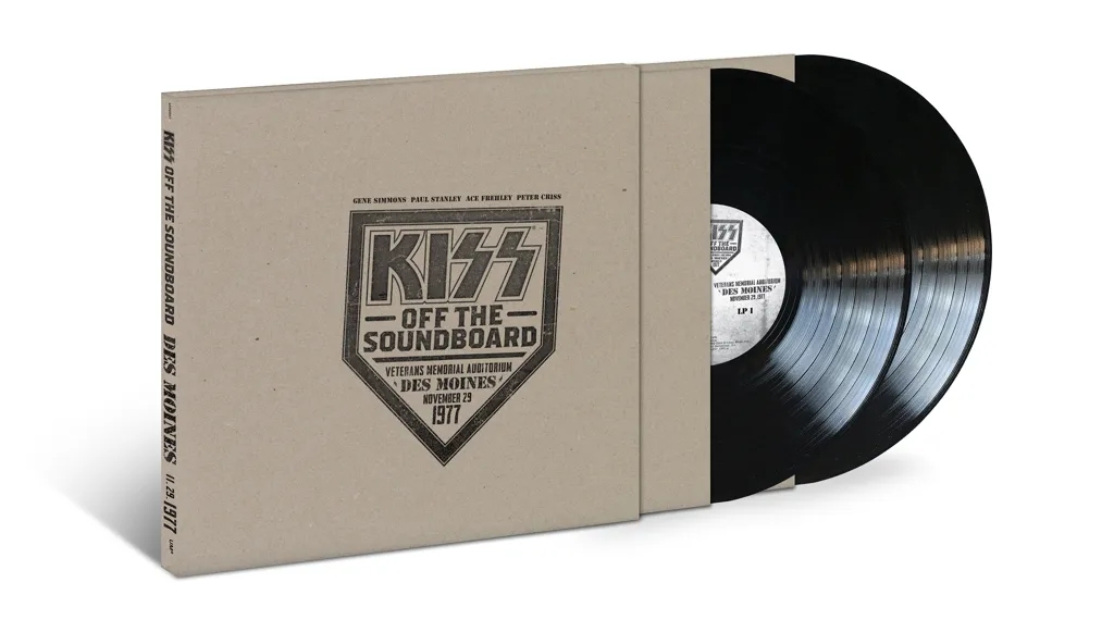 Album artwork for KISS Off The Soundboard: Live In Des Moines by Kiss