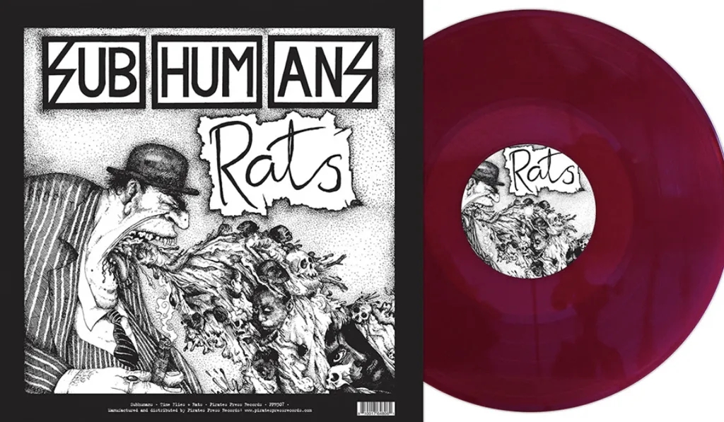 Album artwork for Time Flies / Rats by Subhumans
