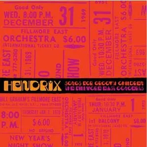 Album artwork for Songs For Groovy Children: The Fillmore East Concerts by Jimi Hendrix