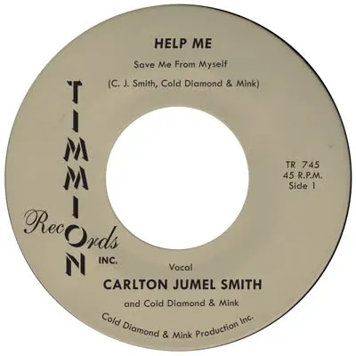 Album artwork for Help Me (Save Me From Myself) by Carlton Jumel Smith and Cold Diamond and Mink