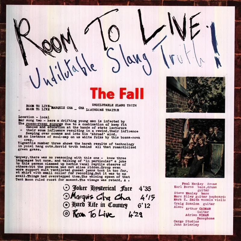 Album artwork for Room To Live (Double Vinyl) by The Fall