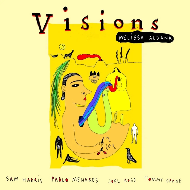 Album artwork for Visions by Melissa Aldana