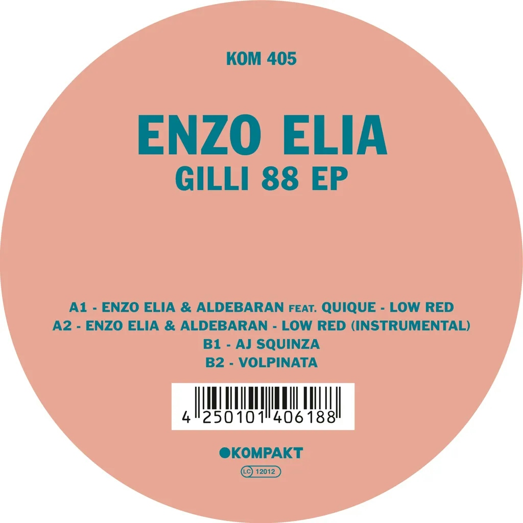 Album artwork for Gilli 88 EP by Enzo Elia