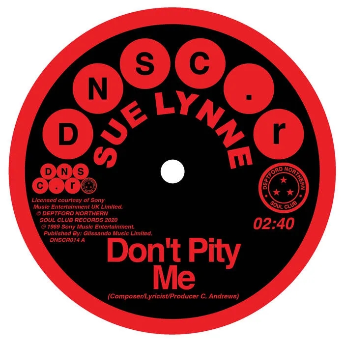 Album artwork for Don't Pity Me / Don't Pity Me (Mono Version) by Sue Lynne