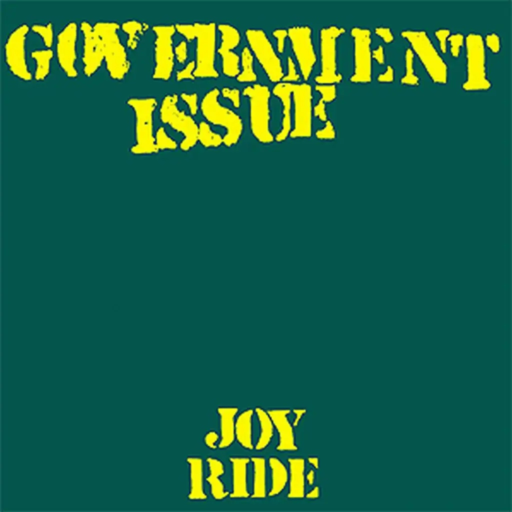 Album artwork for Joy Ride by Government Issue