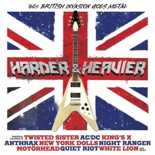 Album artwork for Harder & Heavier - 60S British Invasion by Various Artists