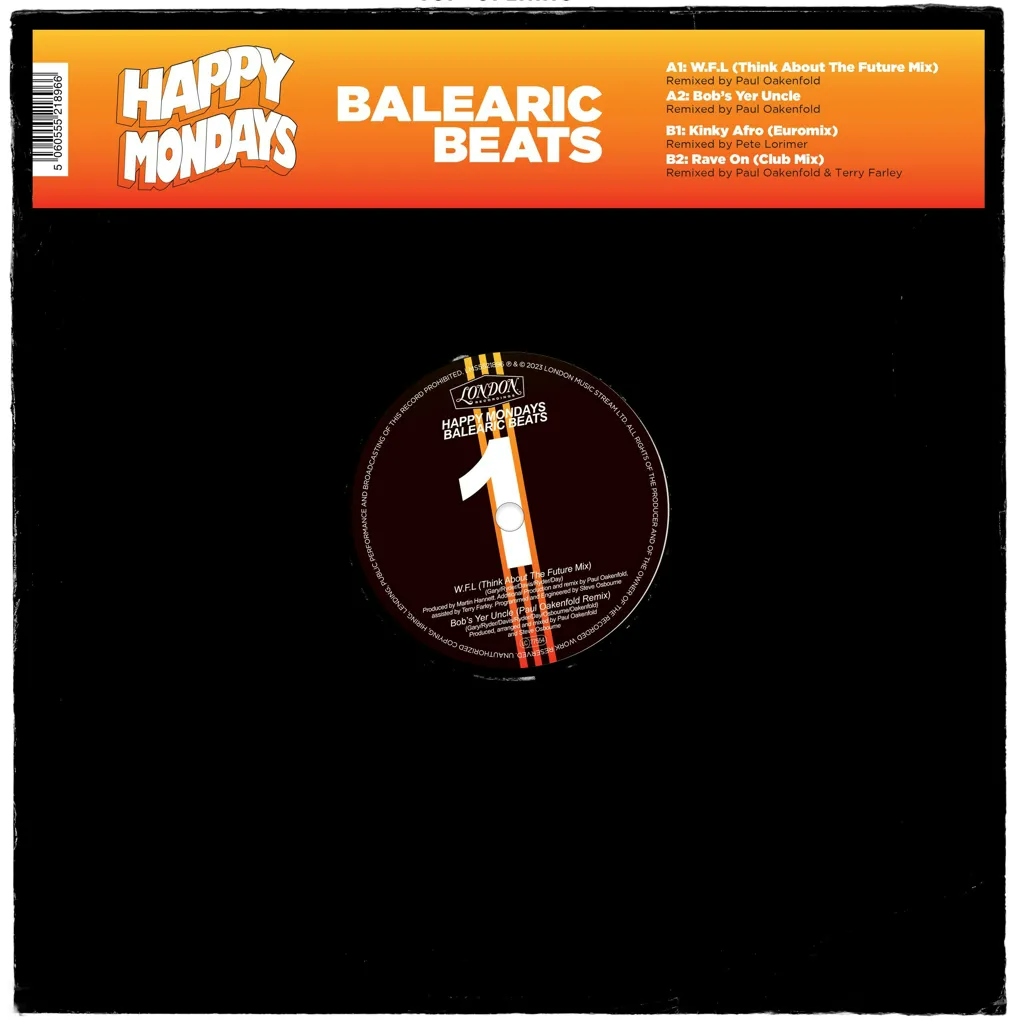 Album artwork for Balearic Beats by Happy Mondays