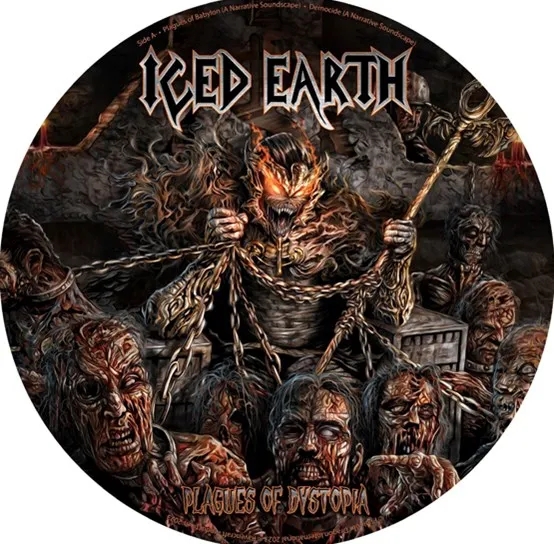 Album artwork for Plagues Of Dystopia by Iced Earth