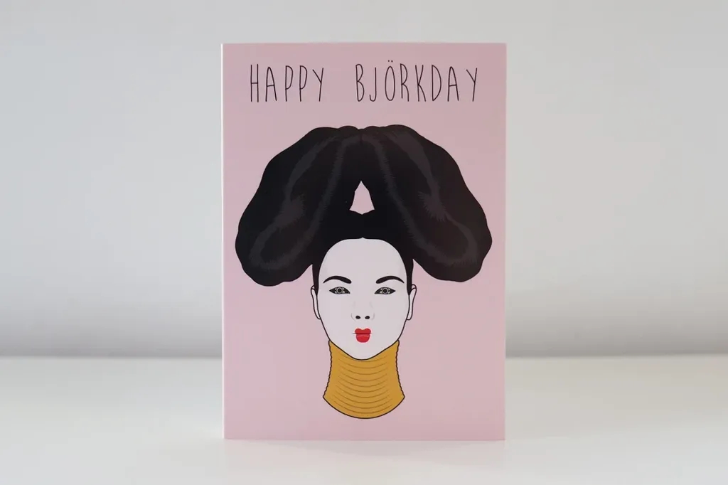Album artwork for Happy Bjorkday Bjork Birthday Card by Björk