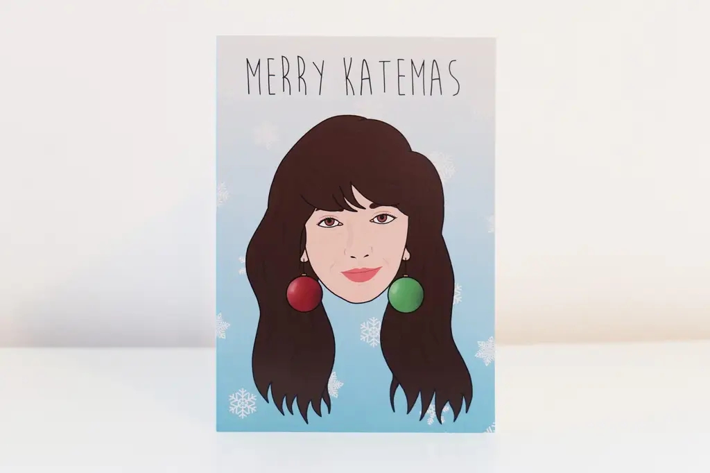 Album artwork for Merry Katemas Greeting Card by Kate Bush