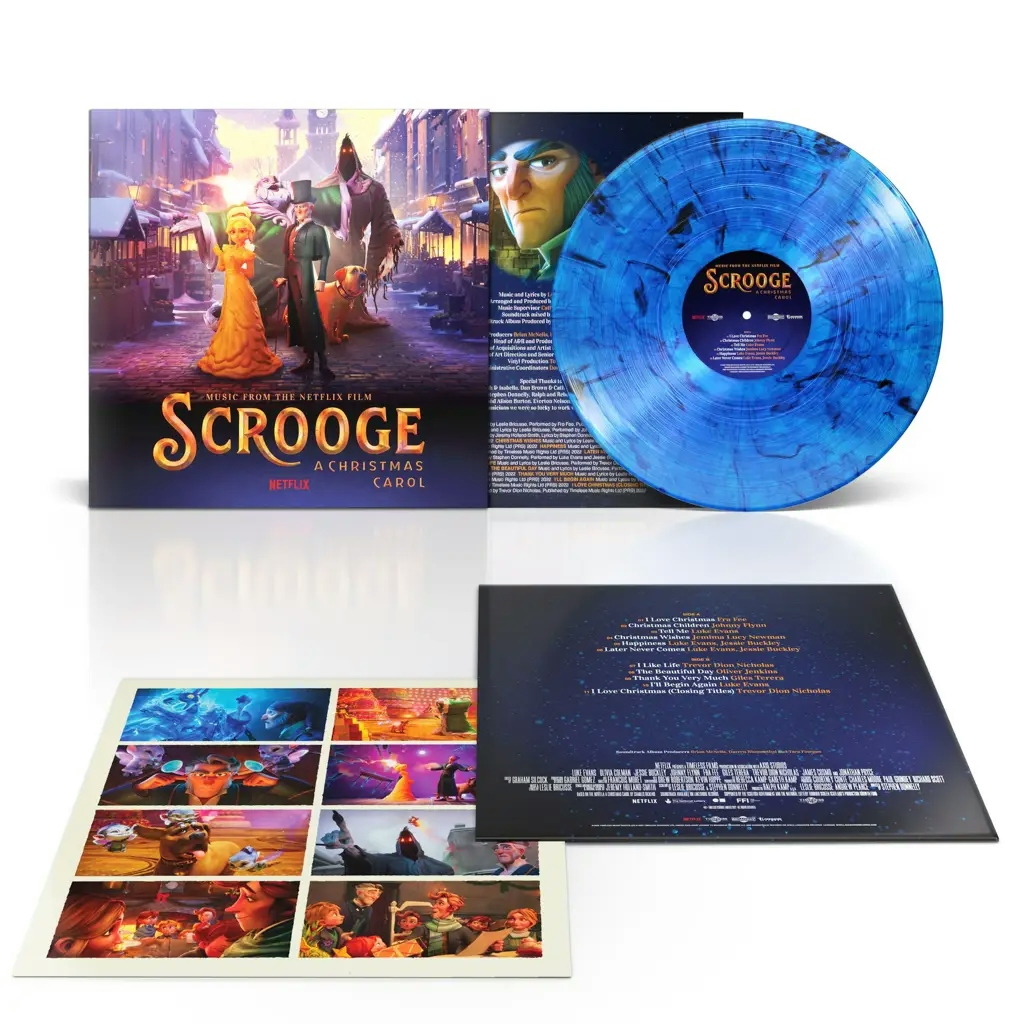 Album artwork for Scrooge A Christmas Carol (Music From The Netflix Film)  by Various Artists