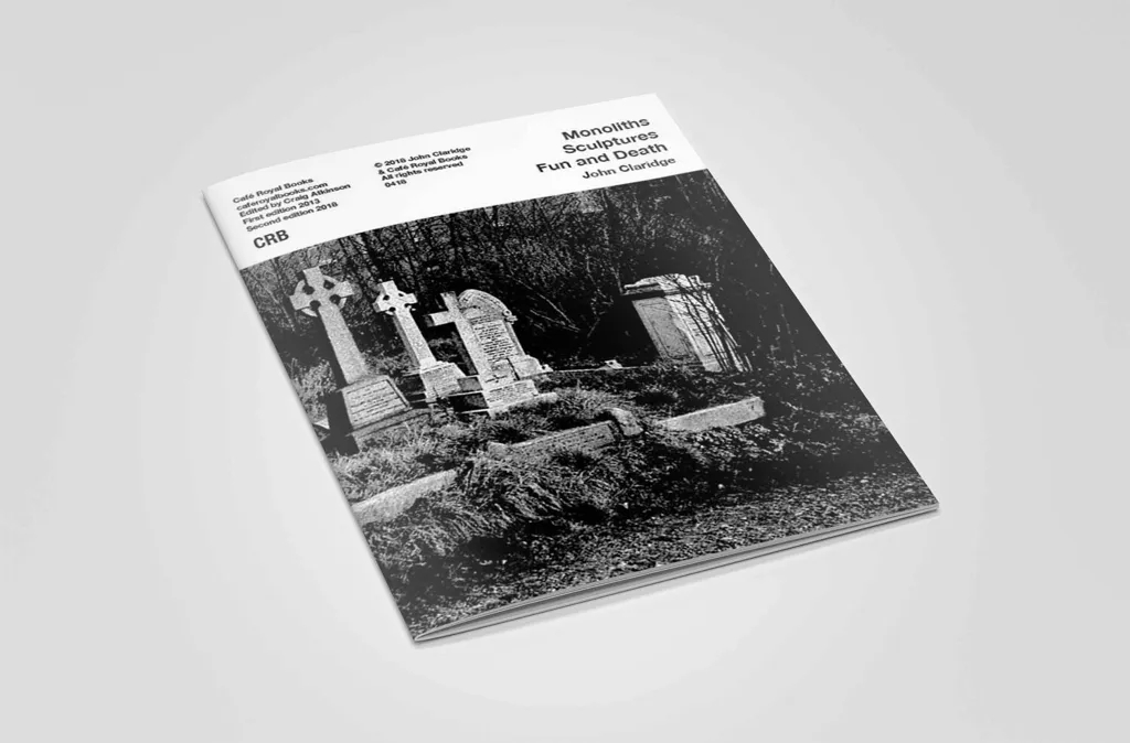 Album artwork for Monoliths Sculptures Fun and Death by John Claridge