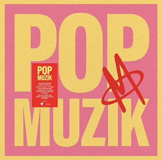 Album artwork for Pop Muzik / Baby Close The Window by M, Robin Scott