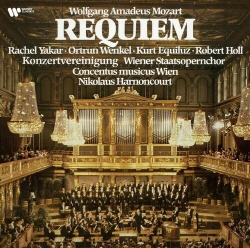 Album artwork for Wolfgang Amadeus Mozart: Requiem by Nikolaus Harnoncourt