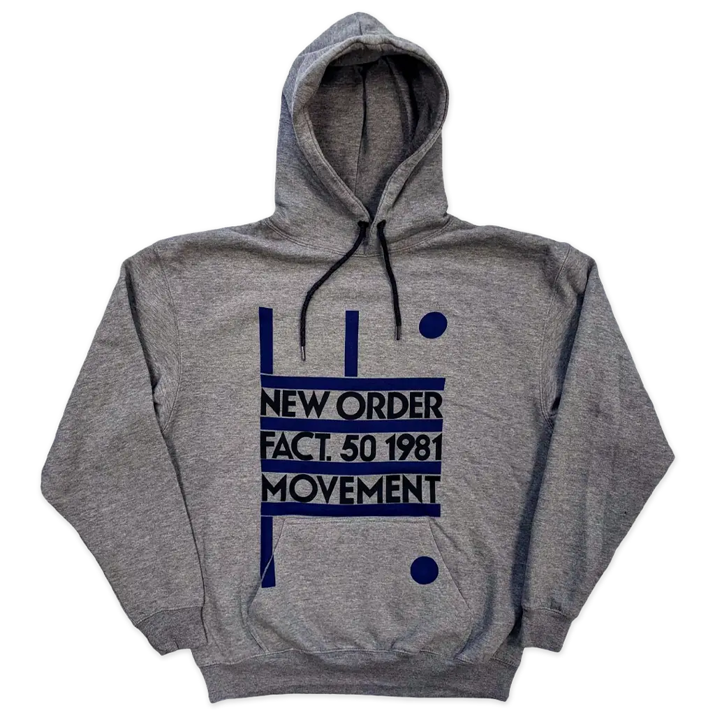 Album artwork for Unisex Pullover Hoodie Movement by New Order