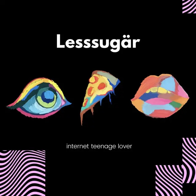 Album artwork for internet teenage lover by Lesssugär