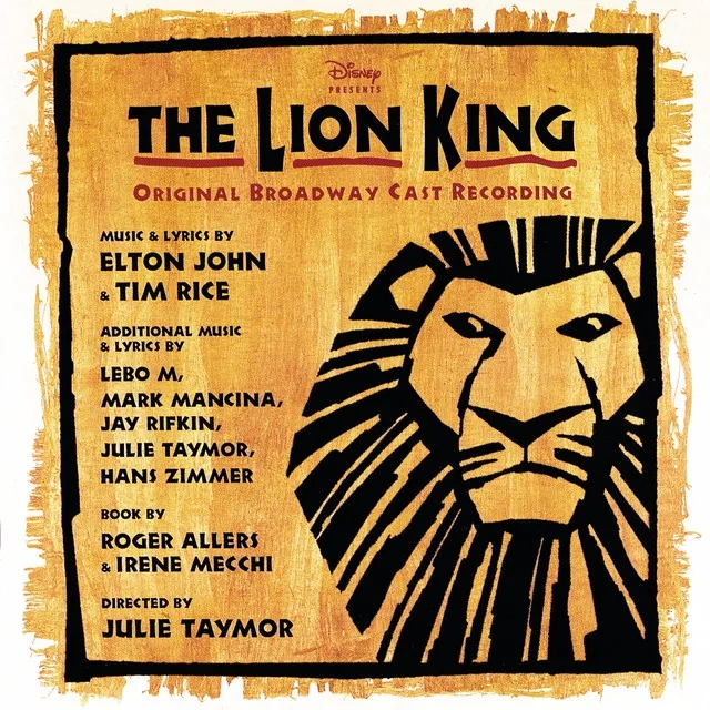 Album artwork for The Lion King: Original Broadway Cast Recording by Various Artists