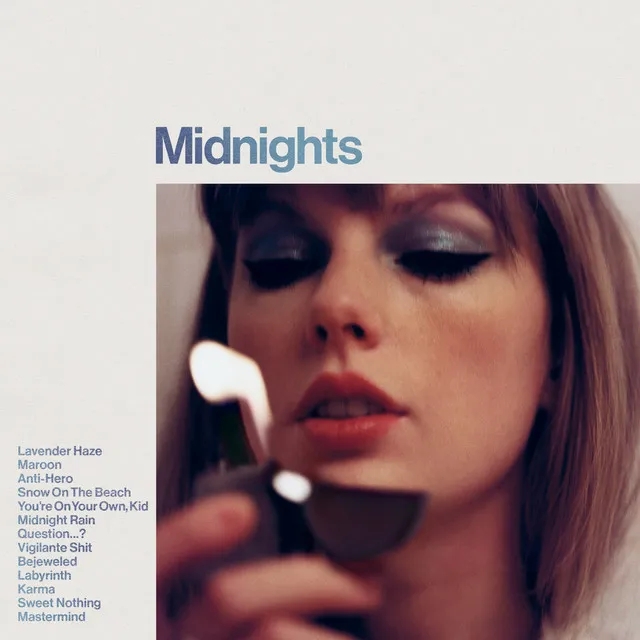 Album artwork for Midnights : Moonstone Blue Edition by Taylor Swift