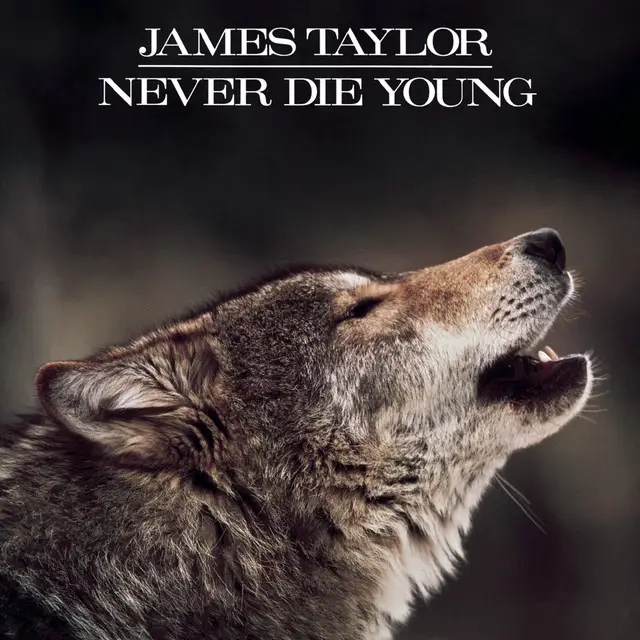 Album artwork for Never Die Young by James Taylor