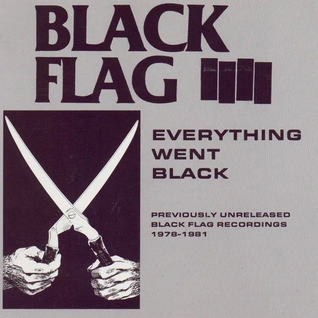 Album artwork for Everything Went Black by Black Flag