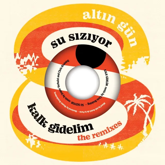 Album artwork for Kalk Gidelim b/w Su Siziyor (Remixes) by Altin Gun