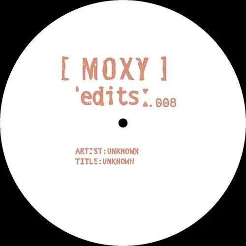 Album artwork for Moxy Edits 8 and 9 by Unknown