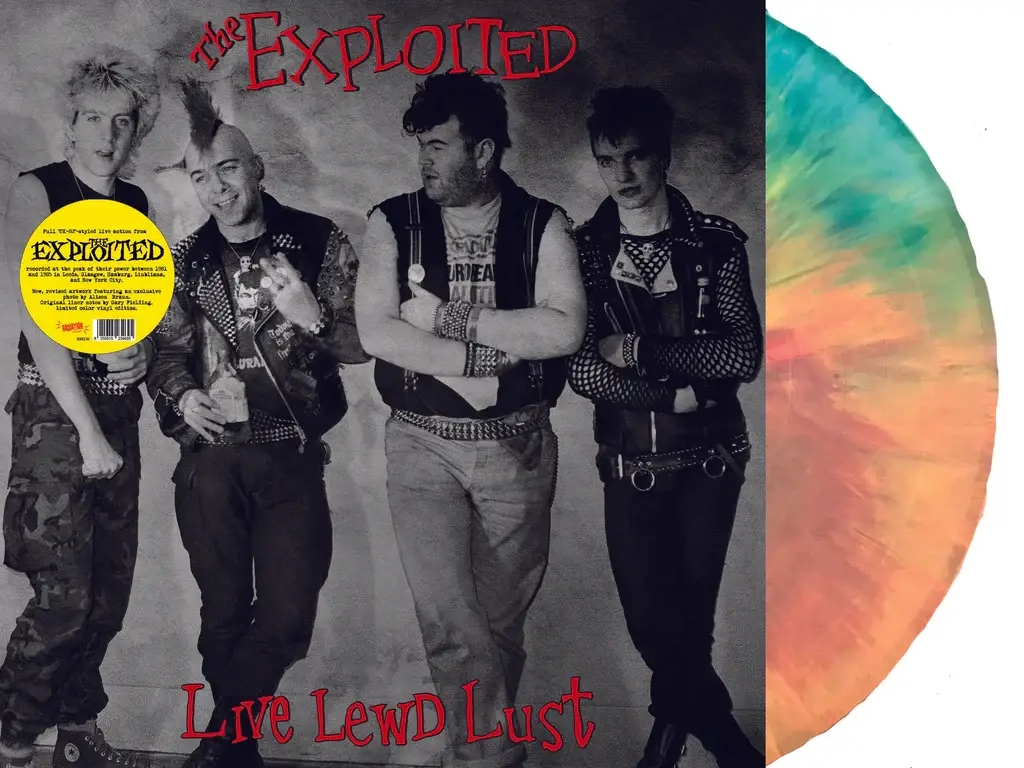Album artwork for Live Lewd Lust by The Exploited