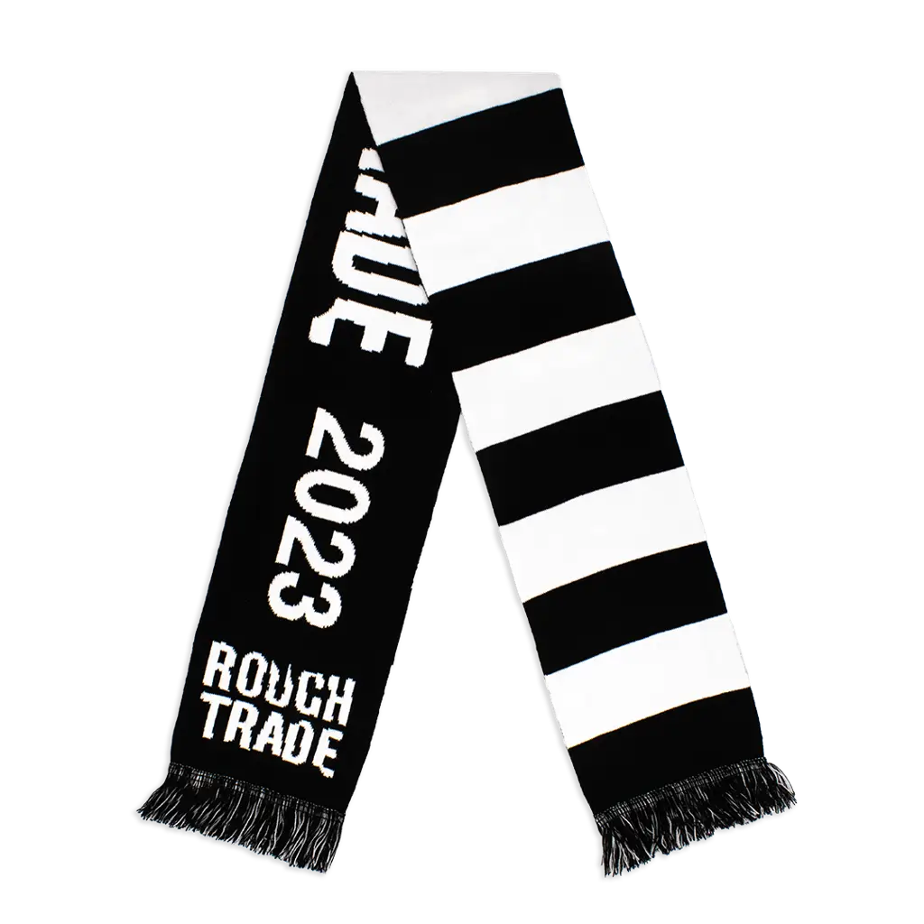 Album artwork for Rough Trade 'Terrace' Scarf - Black & White by Rough Trade Shops