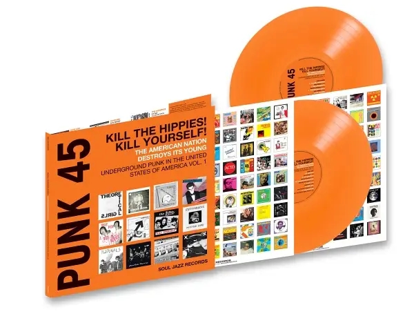 Album artwork for Punk 45: Kill the Hippies! Kill Yourself! The American Nation Destroys Its Young - RSD 2024 by Various