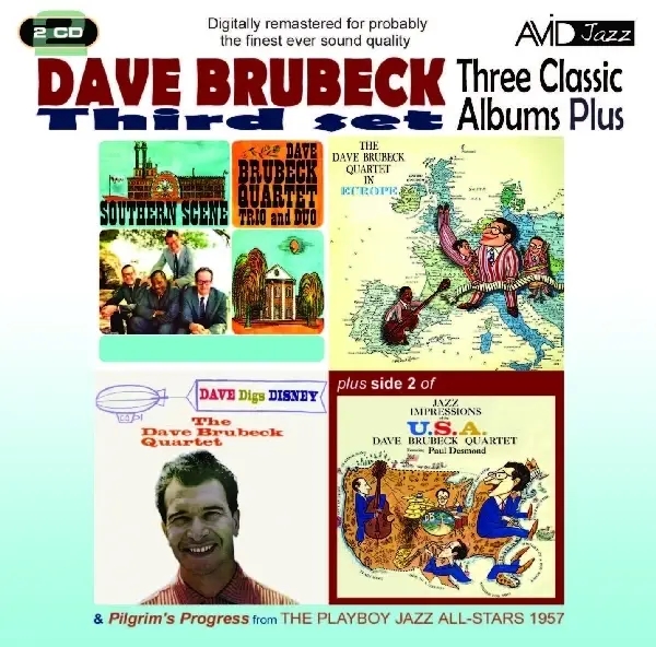 Album artwork for Four Classic Albums Plus by Dave Brubeck