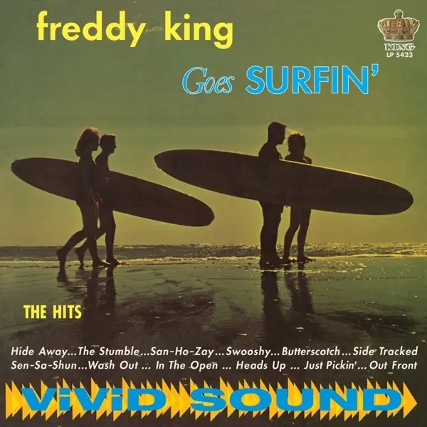 Album artwork for Freddy King Goes Surfin' by Freddie King