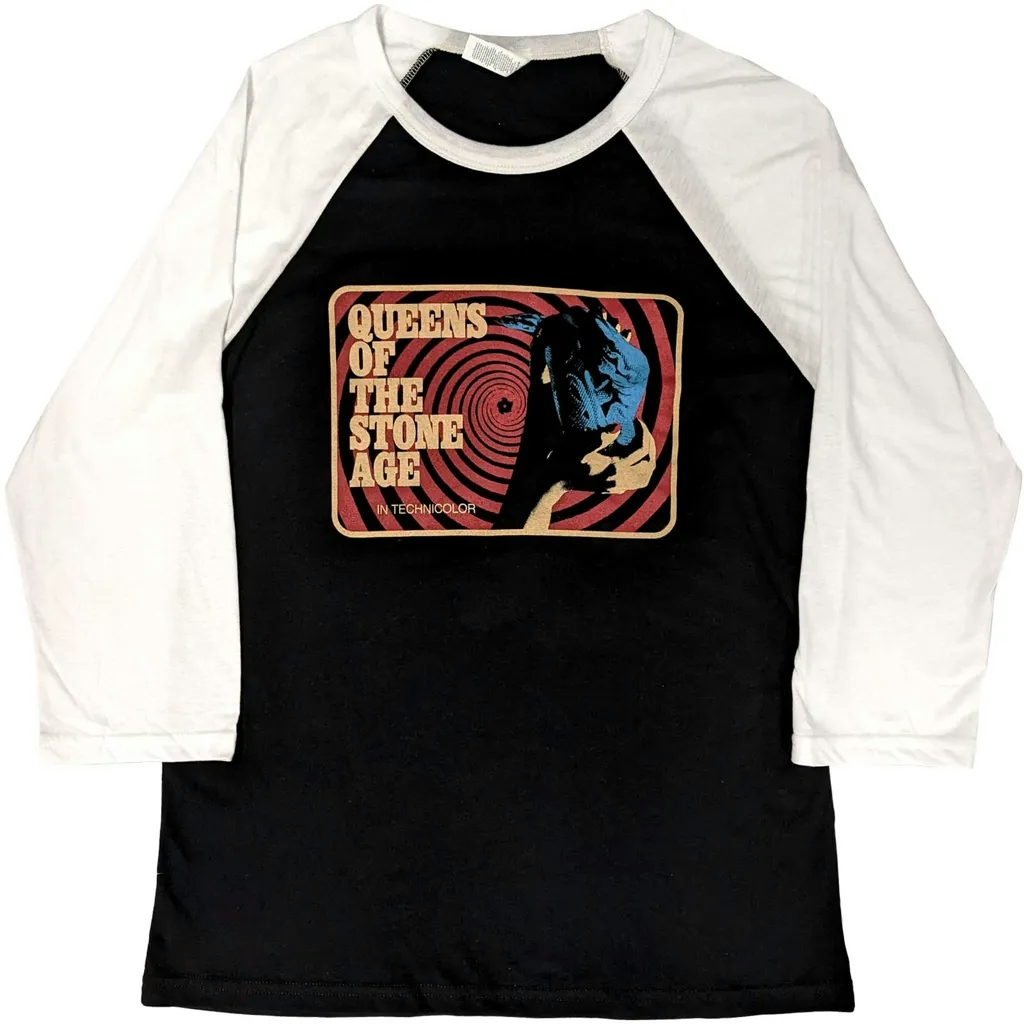 Album artwork for Unisex Raglan T-Shirt In Technicolour by Queens Of The Stone Age