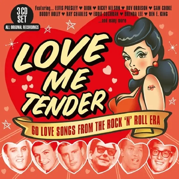 Album artwork for Love Me Tender by Various