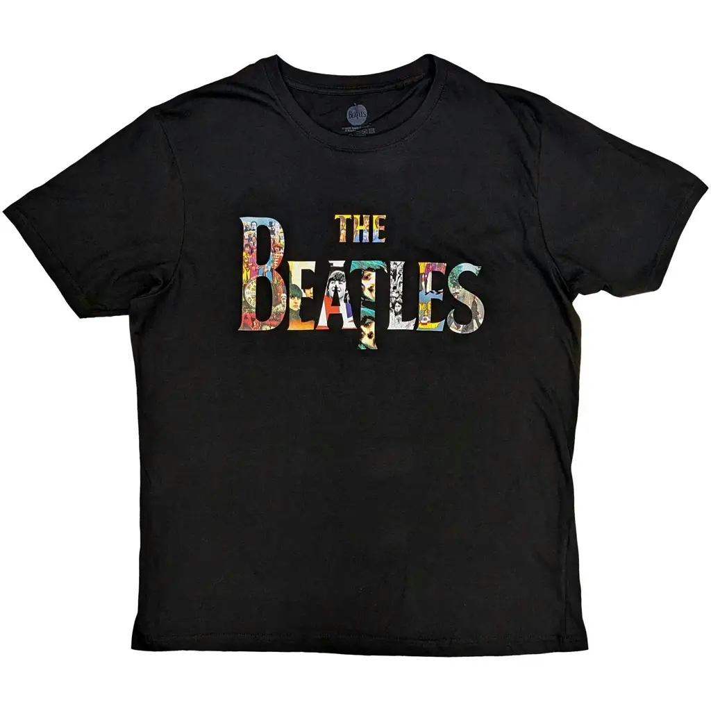 Album artwork for The Beatles Unisex T-Shirt: Logo Treatment  Logo Treatment Short Sleeves by The Beatles