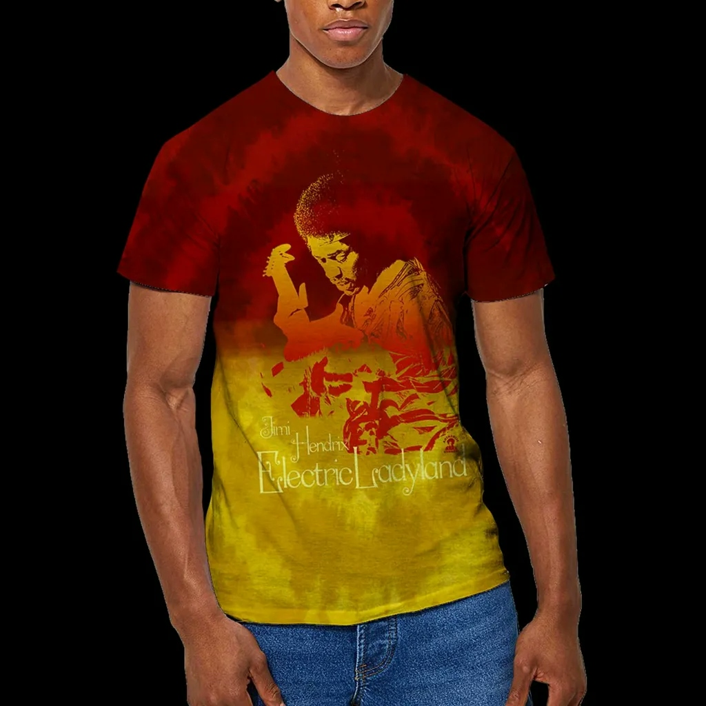 Album artwork for Unisex T-Shirt Electric Ladyland Dip Dye, Dye Wash by Jimi Hendrix