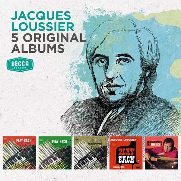 Album artwork for 5 Original Albums by Jacques Loussier