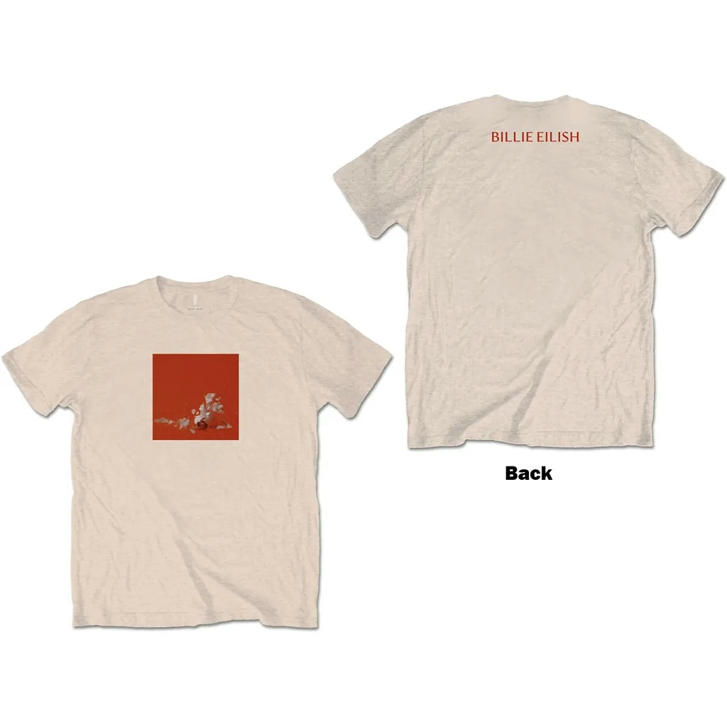 Album artwork for Unisex T-Shirt Therefore I Am Back Print by Billie Eilish