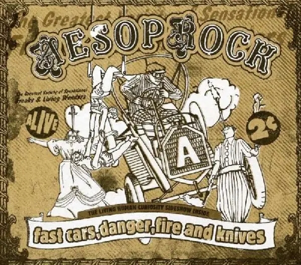 Album artwork for Fast Cars,Danger,Fire by Aesop Rock