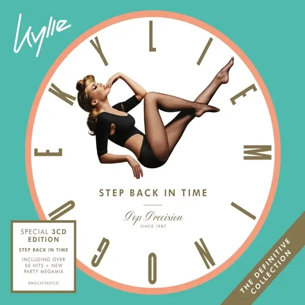 Album artwork for Step Back In Time:The Definitive Collection by Kylie Minogue