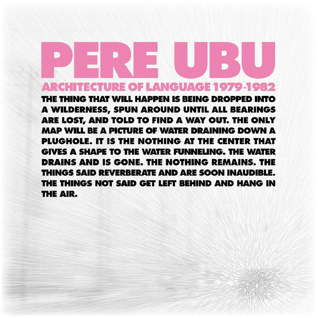 Album artwork for Architecture Of Language: 1979-1982 by Pere Ubu