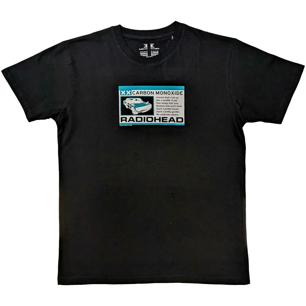 Album artwork for Unisex T-Shirt Carbon Patch by Radiohead