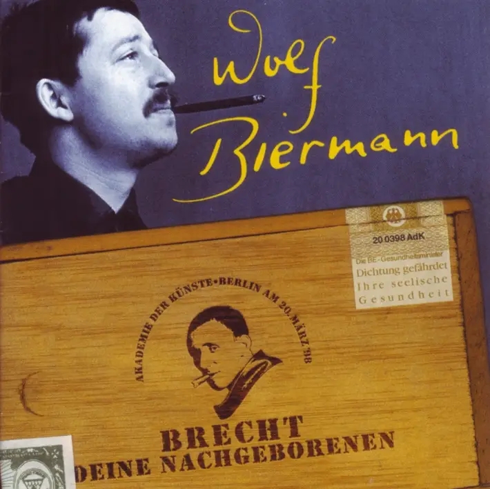 Album artwork for Brecht,deine Nachgeborenen by Wolf Biermann