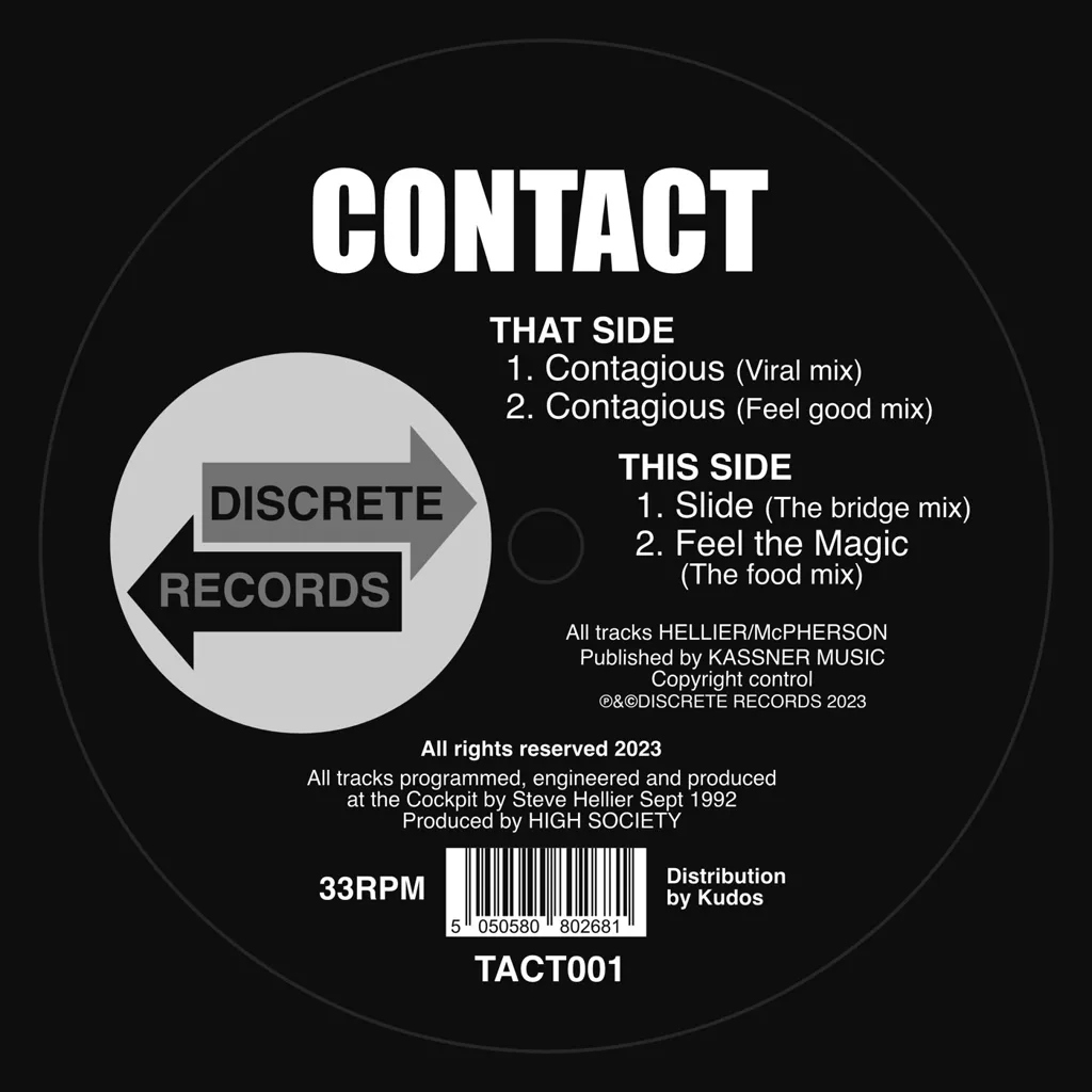 Album artwork for Contagious by Contact