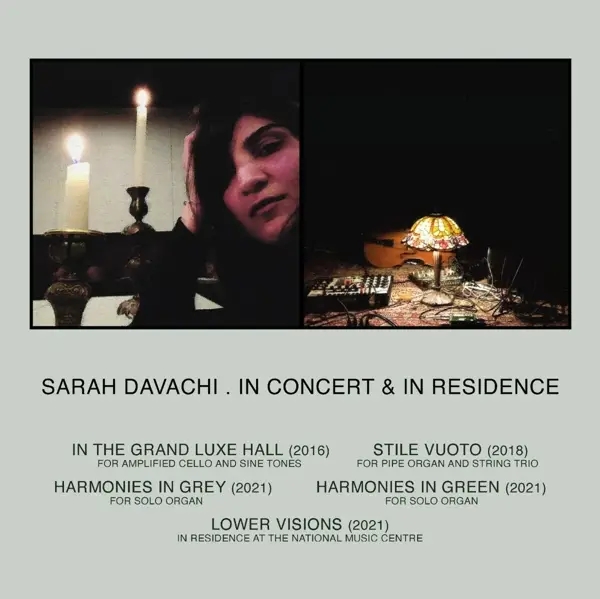 Album artwork for In Concert & In Residence by Sarah Davachi