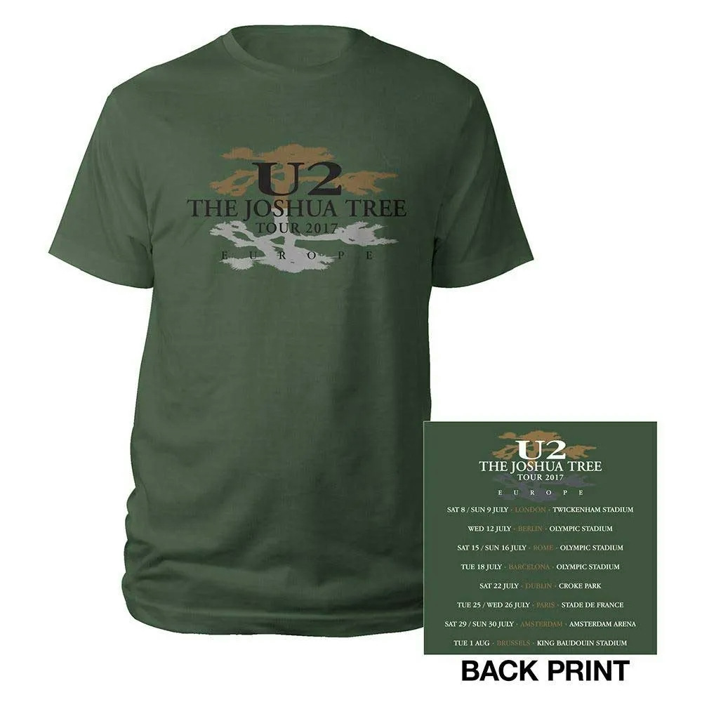 Album artwork for Unisex T-Shirt Joshua Tree Logo 2017 Back Print by U2
